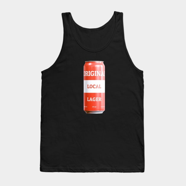 Local Tall Can Tank Top by LocalLager